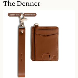 NWT ANDAR Leather Compact Wallet